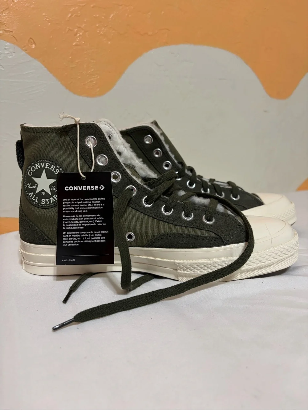 Converse Chuck Taylor All Star High Top Sneakers - Olive for Women or Men